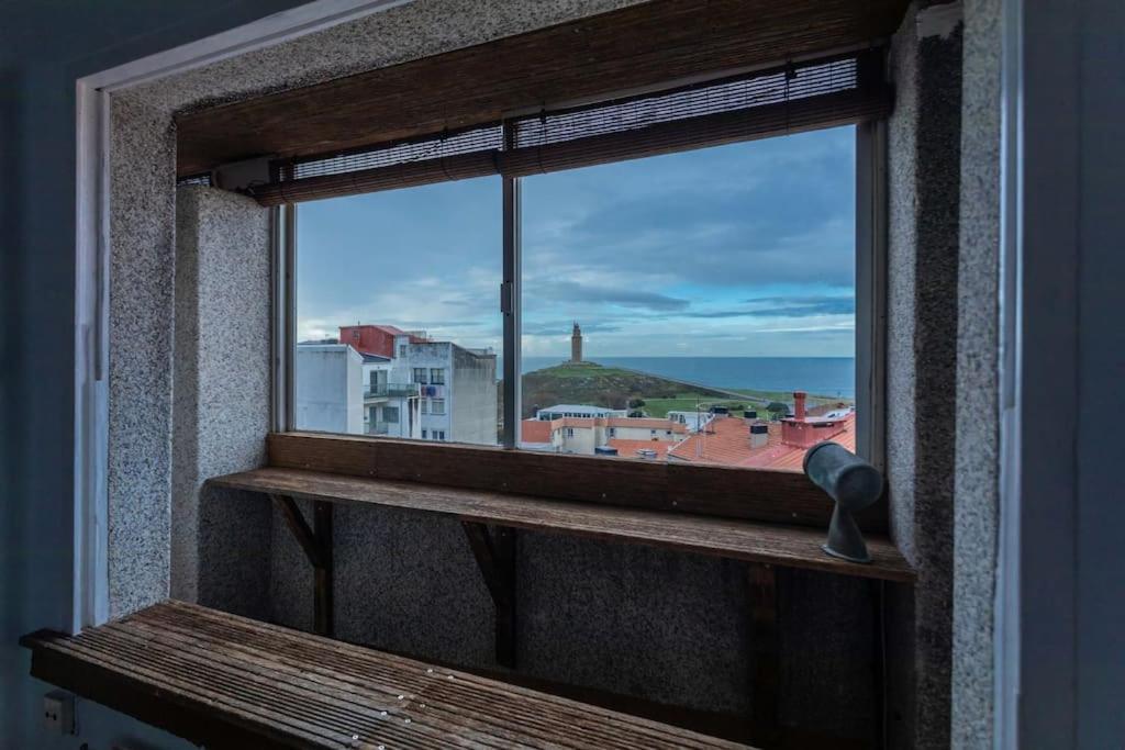 Atico Con Terraza Y Vistas Al Mar. Apartment A Coruna Exterior photo